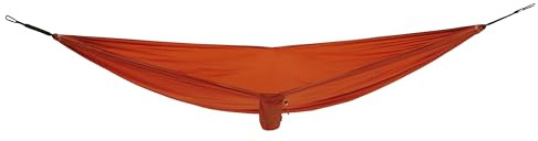 GRAND CANYON Hängematte BASS Hammock – ultraleichte Outdoor-Hängematte aus Nylon mit Karabinern und Baumgurten, bis 150 kg belastbar Roiboos Tea, Einheitsgrösse