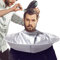 Voarge Mantellina Parrucchiere, Vestiti da parrucchiere tintura parrucchiere taglio di capelli mantello tridimensionale traspirante panno, Adulti e Ragazzo, Grigio Argento