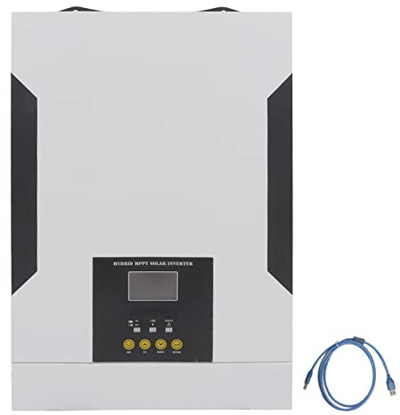 3500W 24V Solar Wechselrichter Reiner Sinus Wechselrichter LCD Display Mehrfachschutz MPPT Solarregler 100A AC230V