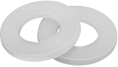FEEIMOL Arandelas de Plástico Nylon Arandela Plana Aislante Separador Arandela para Tornillo M2x5x1.0mm (200 pcs)