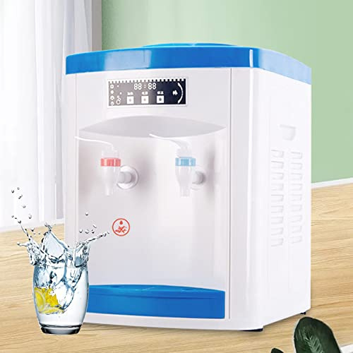 Jolre Dispensador de Agua Caliente y Fría Eléctrico - Pequeño, Ahorro de Energía, Vertical para Oficina y Hogar