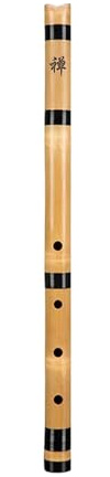Hole for Beginners Japanese Flute Shakuhachi Tang Professional Play Eigho Hole Art Male and Female Musical Instruments G Key F Key (White)