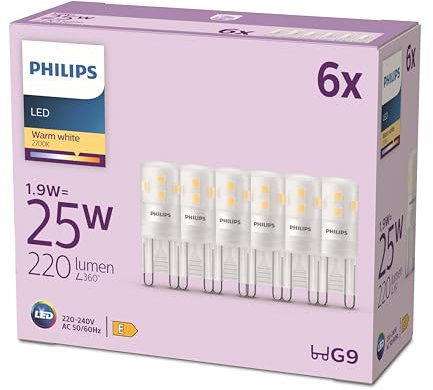 PHILIPS LED 25W G9 WW ND 6CT/6 EC, Matt