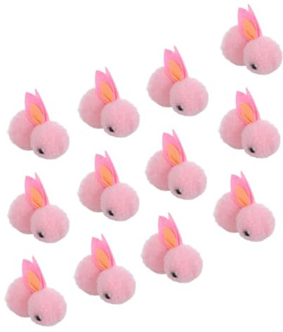 Vaguelly 12stücke Plüsch Kaninchen Puppe Schreibtisch Kaninchen Puppe Dekoration Weihnachts Baum Decor