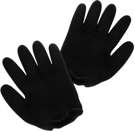 DECOMELODY Fingerlinge für Handbehandlung Handschuhe für Nacht Herrenhandschuhe mit Daumenschutz Feuchtigkeitsspendende Handmasken für Trockene Hände Pflegehandschuhe für Handreparatur