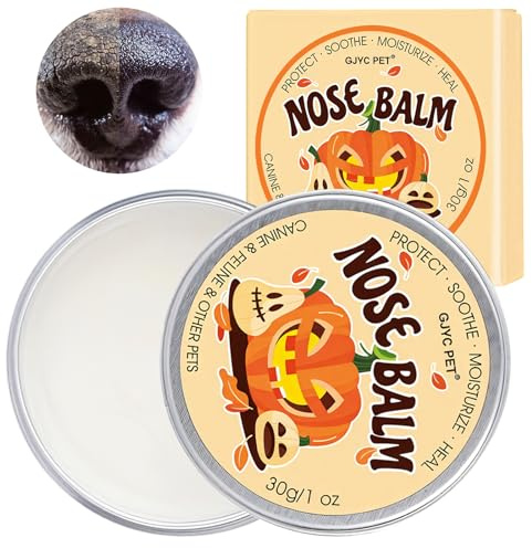 30g Nasenbalsam für Hunde, Effektiver Hundebalsam, Schnauzenbalsam Für Haustiere, Nase und Pfotenpflege, Feuchtigkeitscreme Für Nase bei Hunden, Welpen, Katzen