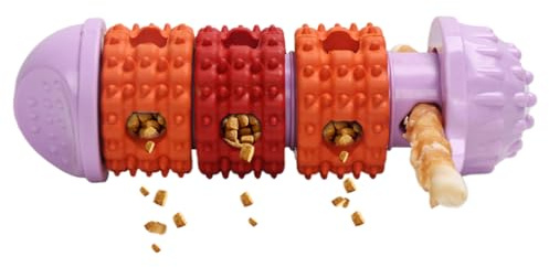 Generico pour Chiens Distributeurs de Snack | Distributeur De Snack dans | à Mâcher Interactifs, pour Ennuyer, Stimulation, Enrichissement, Dentition, Alimentation en Cage et