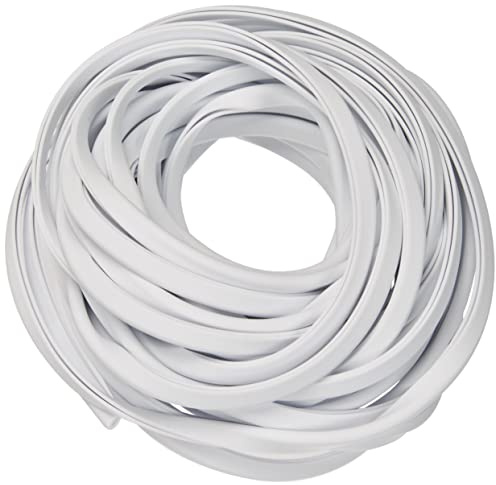 EUTRAS Kantenschutz KSO4004 weiß 10 m – U-Profil für Blechkanten 0,4–1,5 mm – Flexibles Schutzprofil für Bleche und Autotüren – Made in Germany