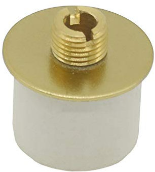 Flaschenadapter Gummistopfen 16-18mm – Upcycling-Zubehör für Flaschenlampen, Gummi-Einsatz mit Durchgangsloch