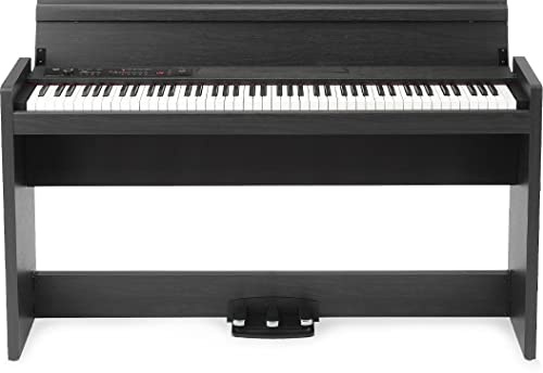 KORG Digitalpiano, LP380, 30 Sounds, 2x22 Watt, USB, Rosewood Black