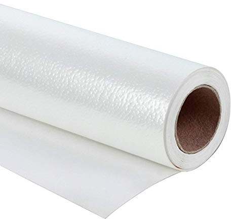 RUSPEPA Geschenkpapierrolle – Elegantes Weiß Für Geburtstag, Urlaub, Hochzeit, Babyparty – 43,2 cm X 5 m