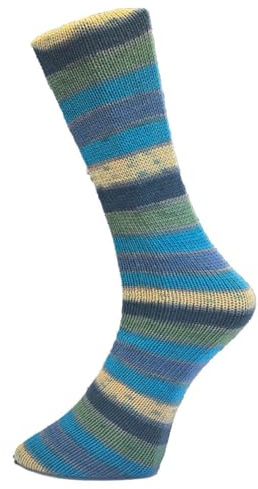 Ferner Wolle Mally Socks ROTE NASEN 6-fach Clown 11