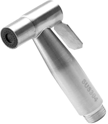 Rumyve Handheld Bidet Sprayer,Stainless Steel Bathroom Bidet Spray,Toilet Cleaning Pet Bath Personal Hygiene Toilet Faucet Sprayer