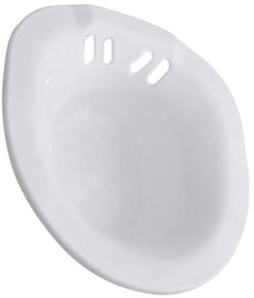 HAWILLOSCH Bidet Portatile in Plastica per Donne in Gravidanza per Sitz Bath Post Parto Design Antiscivolo e Compatibile Maggior Parte dei Sedili Wc Materiale Ecologico e Facile per e