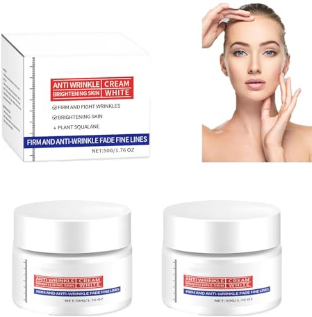 Crème éclaircissante et anti-taches de rousseur Aobenz, sérum correcteur de taches brunes, crème hydratante pour le visage pour femmes, réduit les ridules et unifie le teint. (2pcs)