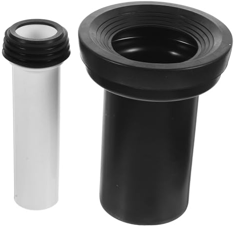 ORFOFE 2pezzi Collegamento Wc Per Scarico Acqua Utensile Per Scarico Forniture Per Wc Per Uso Domestico