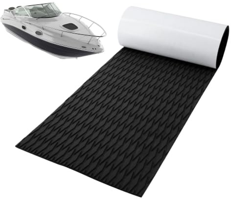 Surf Traction Pad Non-Slip Waterproof – Self-Adhesive Stair Mat 60x19cm Pad | 60x19cm Paddle Board Traction Pad for Wakeboard Water-Ski | Fishing Bass Tuna Offshore Inshore Sea Surf Traction Pad