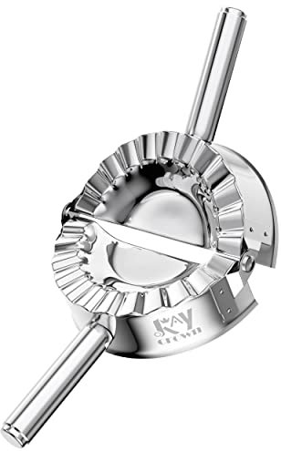 Best Utensils - Stampo per ravioli in acciaio inox, accessorio da cucina (S: 8 cm)