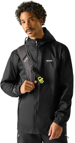 Regatta Veste Pack-It III pour homme, imperméable et pliable, idéale pour la randonnée et la marche.