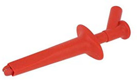 66.9474-22 Pinza di misurazione a coccodrillo 16A 1kVDC rosso 4mm STÄUBLI