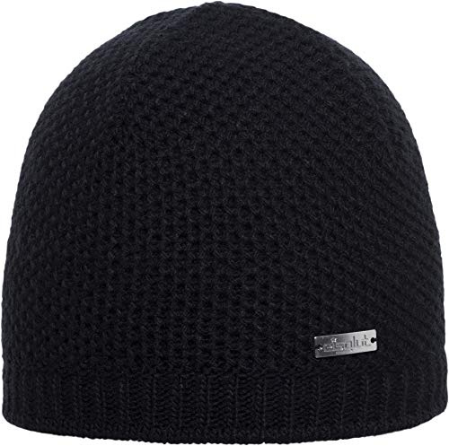 Eisglut Damen Fayl Strickmütze, Schwarz, Einheitsgröße EU