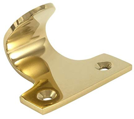 The Home Fusion Company Solid Brass Sash Window Pull Lift Lifting Handle 2 Inch 50mm