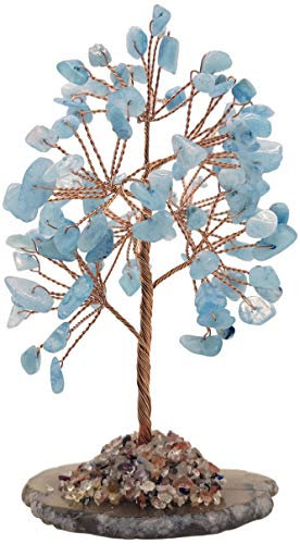 Mina Heal Healing Crystals Tree/Bonsai Tree for Home Decor, Room Decor and Office Desk, Spiritual Gifts for Energy Healing, Good Luck Gifts for Wealth & Prosperity, and Decorative Home Accessories