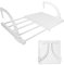 Tendedero Ropa Balcón - Tenderete Plegable Barandilla - Tendedero Extensible para Exterior - Secadora Ropa para Radiadores