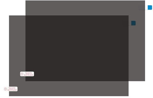 Selens Lot de 2 Films polarisants 20 x 30 cm, Filtre polarisant linéaire Autocollant pour écran, Appareil Photo et Cours de Physique