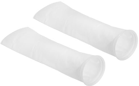 PATIKIL 7 Inch Ring Filter Socks, 2 Pack 150 Micron Mesh Bags Pool Skimmer Basket
