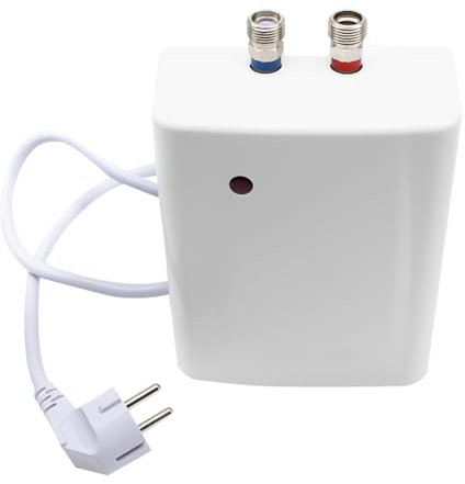 Calentador de agua instantáneo, calentador de agua eléctrico, sin depósito, 3500 W, 1,5 l, para baño, cocina