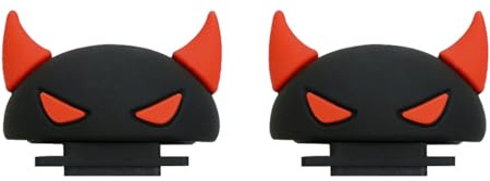 2 Pcs Camera Hot Shoe Boot Cover Cap Protector for Sony Canon Nikon Fuji (Devil)