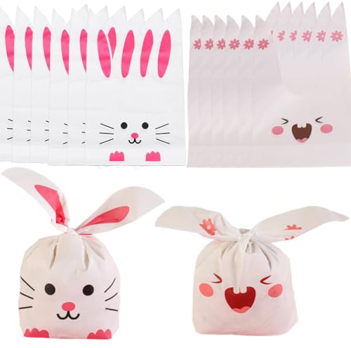 Lsydgn 100 Stück Ostertüten zum befüllen Geschenktüten ostern Geschenktüte ostern Ostersackerl zum befüllen Papiertüten ostern Ostertüten groß Osterverpackungen Kleine ostertüten Osterbeutel befüllen