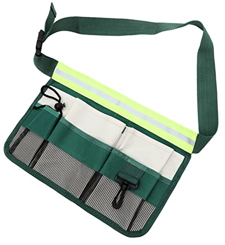 NUOBESTY Gardening Fanny Pack Adjustable Waist Belt Utility Belt for Garden Tool Pouch for Outdoor Gardening Activities and Carrying Essential Tools