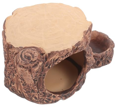 TOYANDONA Keramik Hamsterhaus mit Kühlendem Versteck für Kleine Haustiere und Erholsamen Schlaf