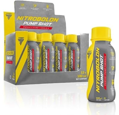 TREC Nutrition NitroBolon Pump Shot, Cherry (EAN 5902114067670) - 12 x 100 ml.