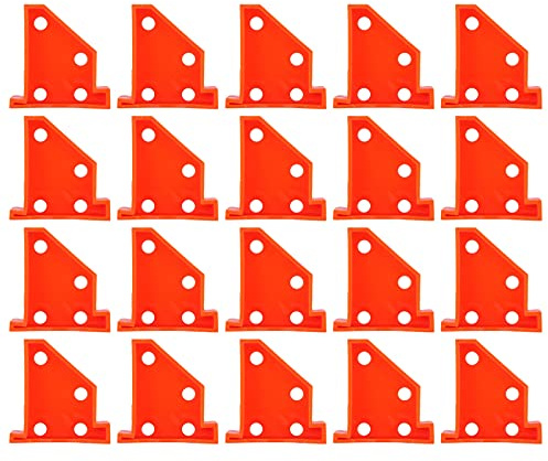Entretoises de Sol triangulaires réutilisables, 20 pièces, Outil de revêtement de Sol en Bois stratifié, Fourniture de Charpentier