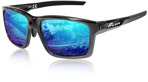 ICECUBE Verano Polarisierte Sport-Sonnenbrille mit Anti-Rutsch-Funktion, verstellbarem Nasenpolster und leichtem Rahmen, für Männer und Frauen beim Fahren, Laufen, Baseball, Golf