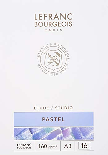 Lefranc Bourgeois Bloc papier pastel A3 Set de 16 Feuilles