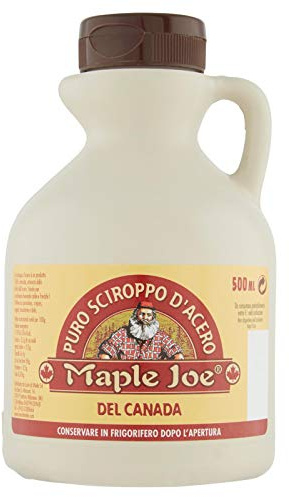 Maple Joe - Sirop d'érable pur à 100% - Idéal pour les gaufres chaudes - 500 ml