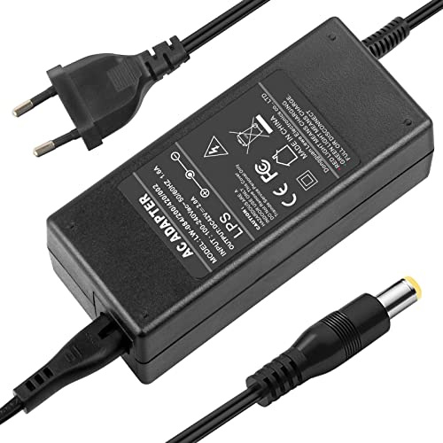 LabTEC 42V 2A Power Fast Charger, 5.5mm 2.1mm Plug Adapter for Electric Bike Batteries DC 36V Power Supply Compatible with Gotrax GXL G2 V2 S2 APEX Cityscape GKS D1