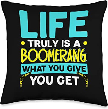 Throw Sport Aboriginal Australian Boomerang Lover Throw Pillow