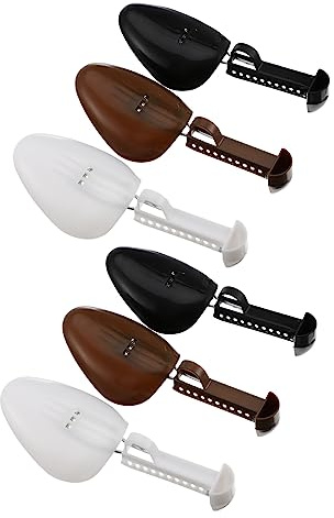 TENDYCOCO 3 Pares De Árboles De Zapatos De Plástico Para Hombre Camilla De Zapatos Ajustable Árbol De Zapatos Ajustable Árbol De Zapatos Para Hombres Soporte Para Árbol De Zapatos