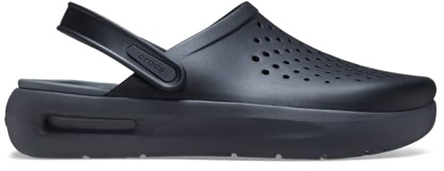 Crocs Unisex-Adult Inmotion Clogs, LiteRide Comfort, Slip On Shoes for Women and Men, Black, 14 Women/12 Men