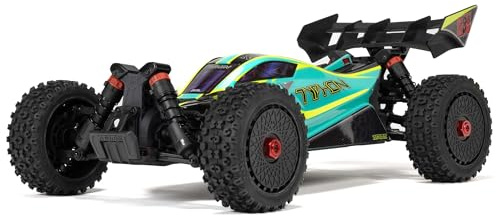 ARRMA RC Car 1/8 Typhon 4X4 223S BLX BRUSHLESS Buggy RTR (Battery and Charger Not Included) with DSC (Green), ARA4306V4T1