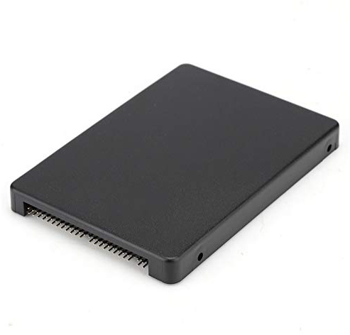 MENDUNER Stabile Leistung MSATA SSD auf IDE 2,5 Zoll PATA Festplattengehäuse-Adapter für SSD 3 X 5 cm/3 X 7 cm 100 % Nagelneu für PC-Modding und Upgrade ABS Weiß (Black)