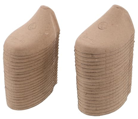 MAGICLULU Shoe Shaper Insert, 20 Pairs Paper Pulp Shoe Shaper for Men Women