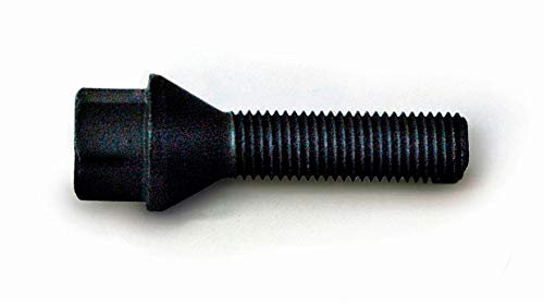 H&R Bullone ruota conica M12x1.50 - Lunghezza 43mm - Nero