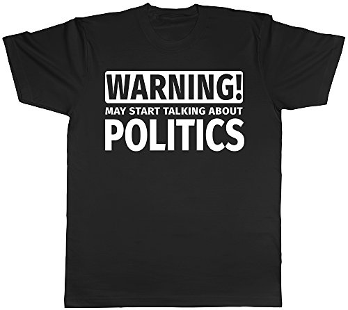 Shopagift Warning May Start Talking About Politics Unisex T-Shirt