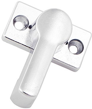 CaraLife Stauklappen Dreh Riegel Chrom Vorreiber 5 mm Grundplatte